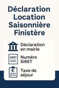 Déclaration location saisonnière dans le Finistère